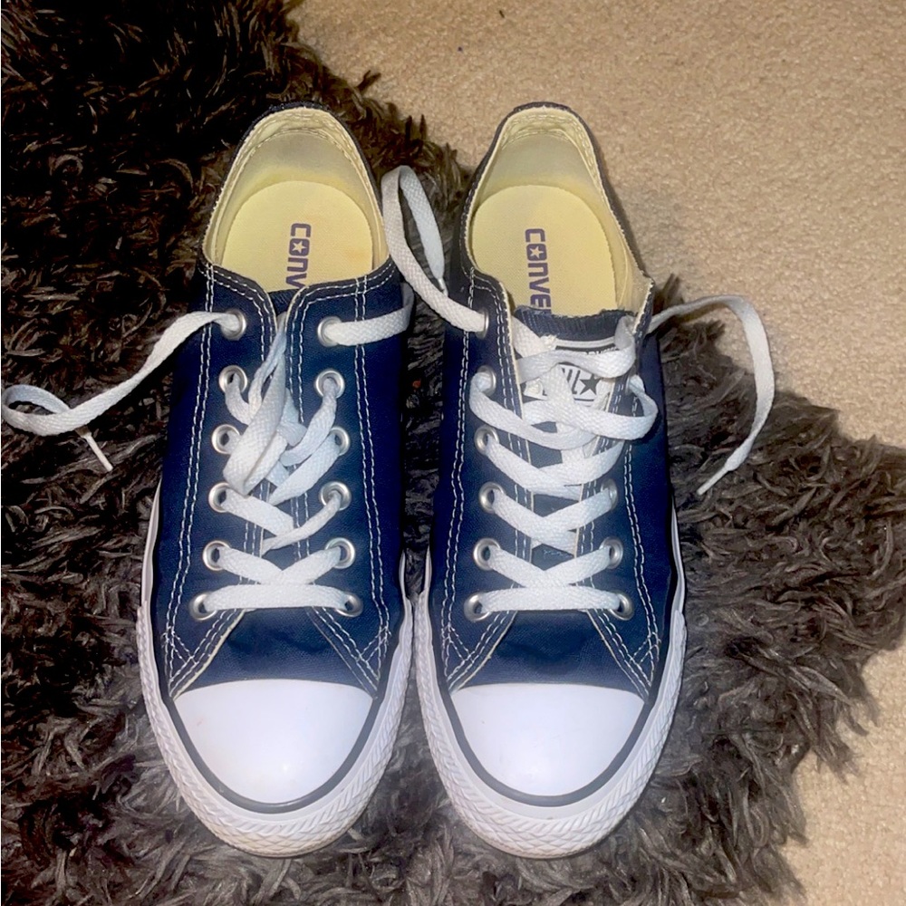 Navy Blue All Star Converse